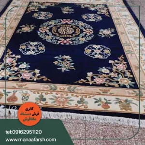 فرش دستباف تبریز 12 متری گل ابریشم