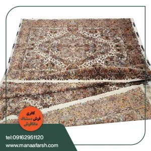 فرش دستباف تبریز ۶ متری تمام ابریشم