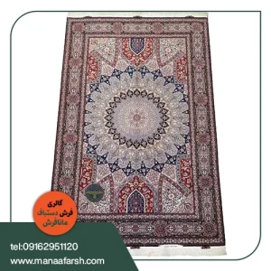 فرش دستباف 6 متری نقشه گنبد تبریز