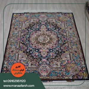 فرش دستباف تبریز 12 متری گل ابریشم