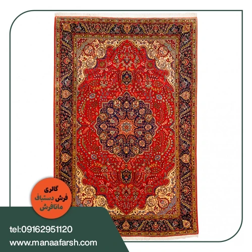 فرش دستباف تبریز 12 متری لاکی