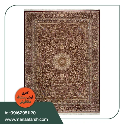 5674908790890 فرش دستباف قم ۱۲ متری تمام ابریشم