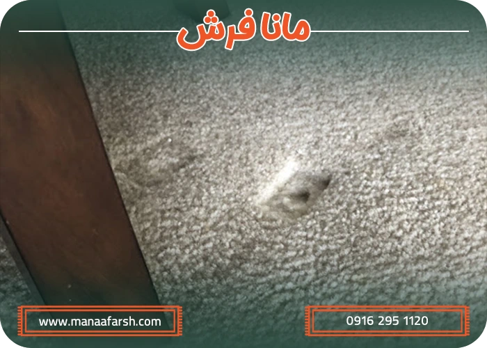 چرا جای پایه مبل روی فرش و موکت میمونه؟