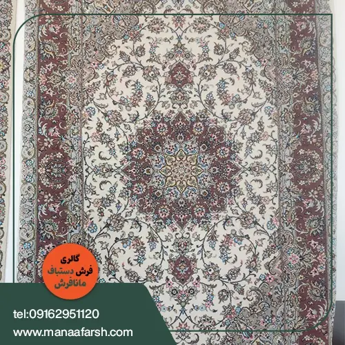 جفت قالیچه ۳ متری ابریشم دار